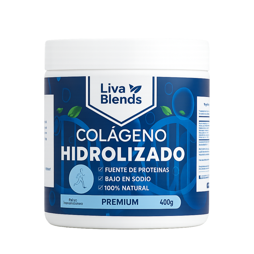 Colágeno Hidrolizado Premium 400g – Liva Blends