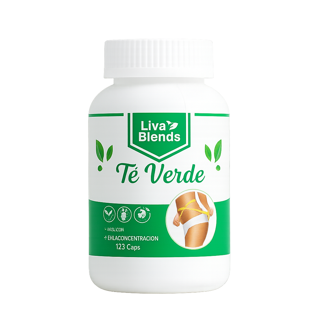 Té Verde Premium 100 cápsulas – Liva Blends