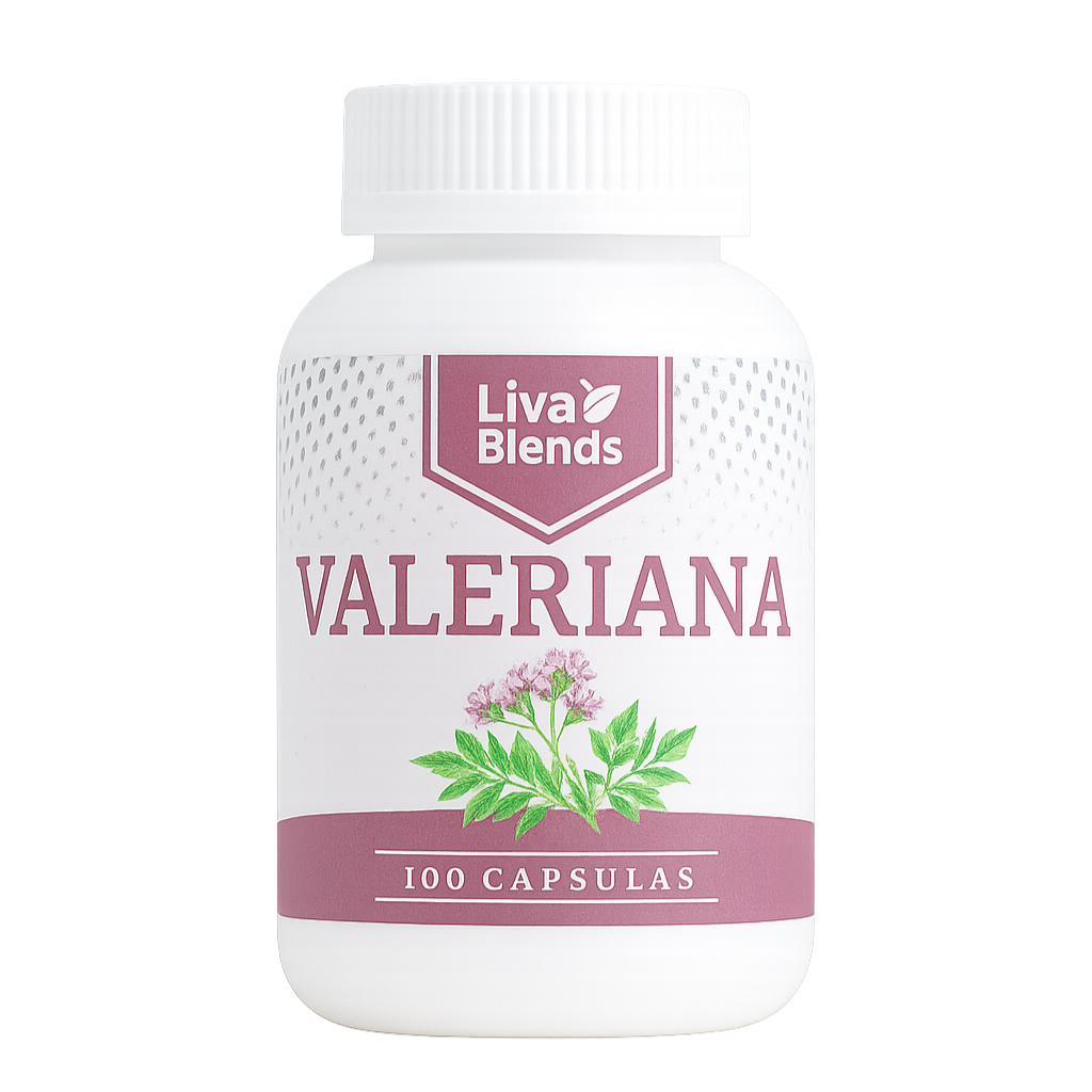 Valeriana Premium 100 cápsulas – Liva Blends